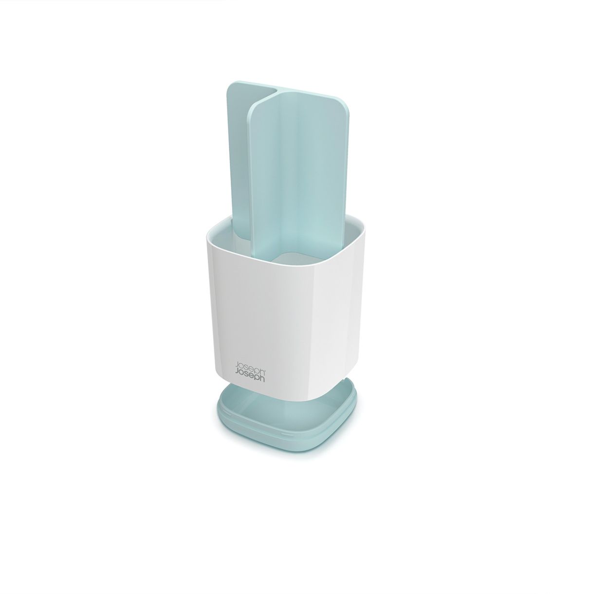 EasyStore™ 3-Section Toothbrush Holder Color Blue