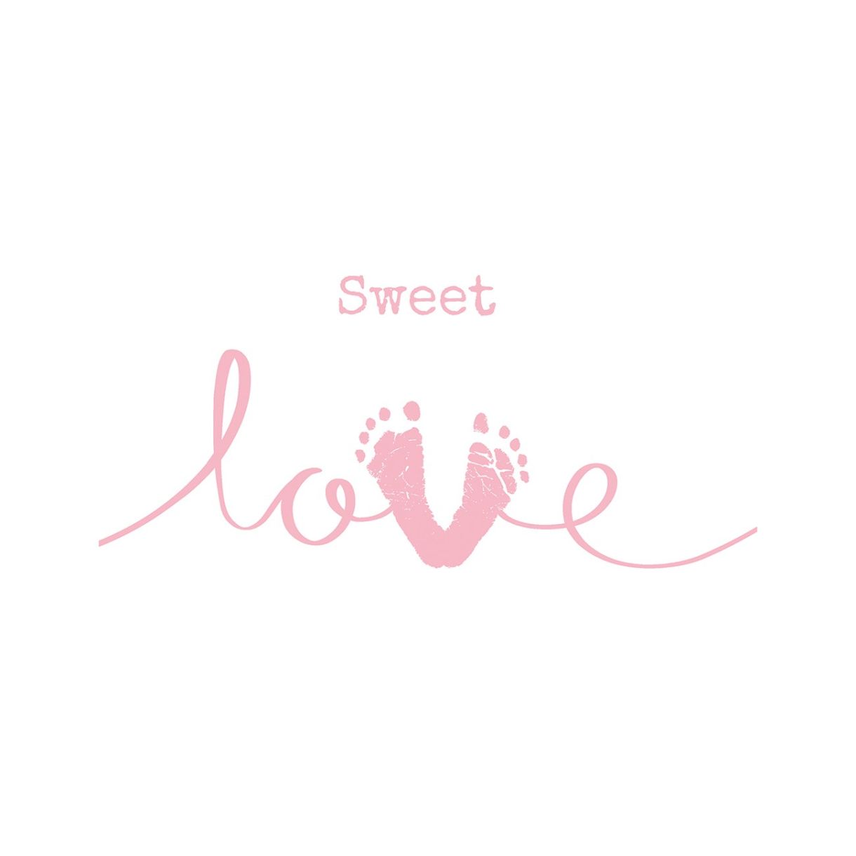 Салфетка 25см 25см 20бр Sweet love girl
