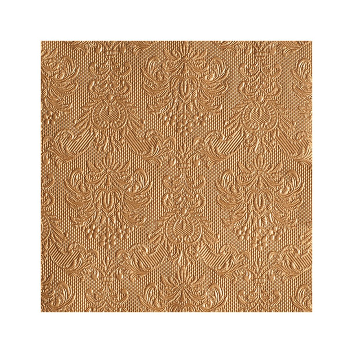 Салфетка 25см 25см 15бр Elegance бронз