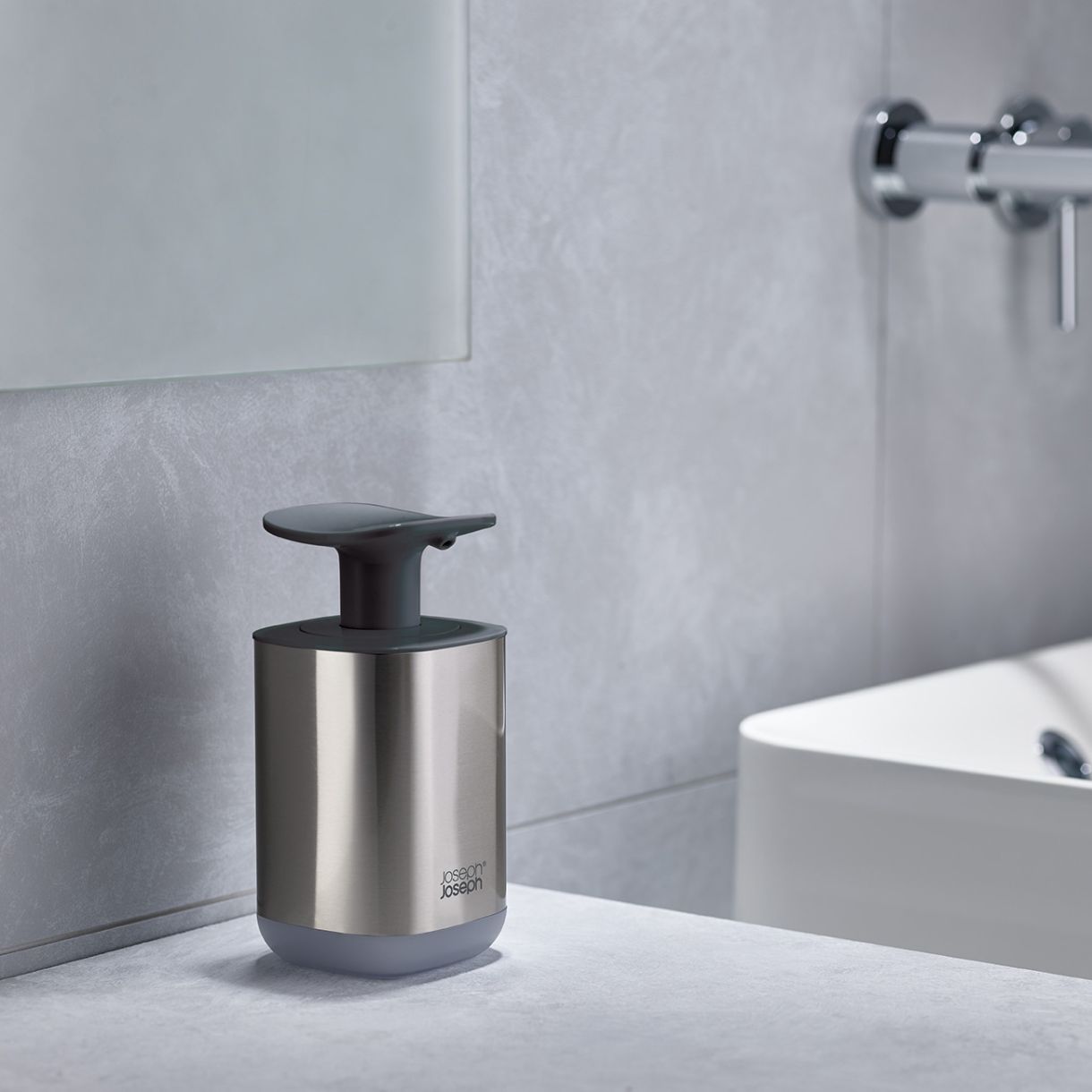 Дозатор за течен сапун Presto™ Цвят сиво