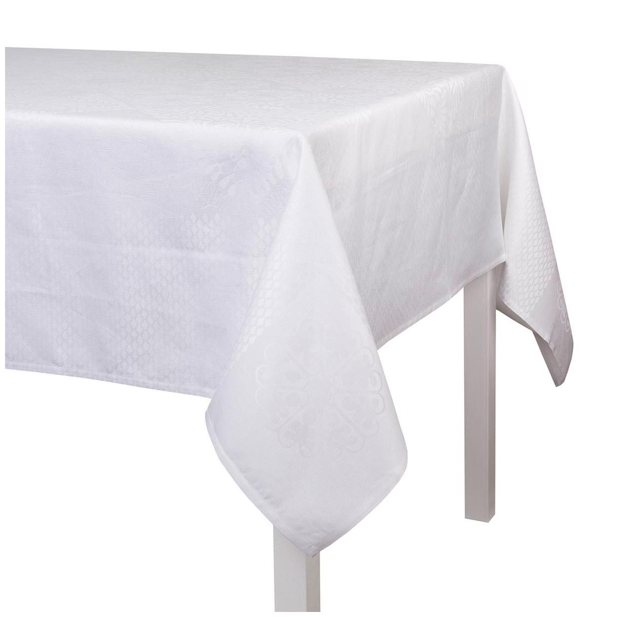 Tablecloth Bosphore 175cm 250cm Color white