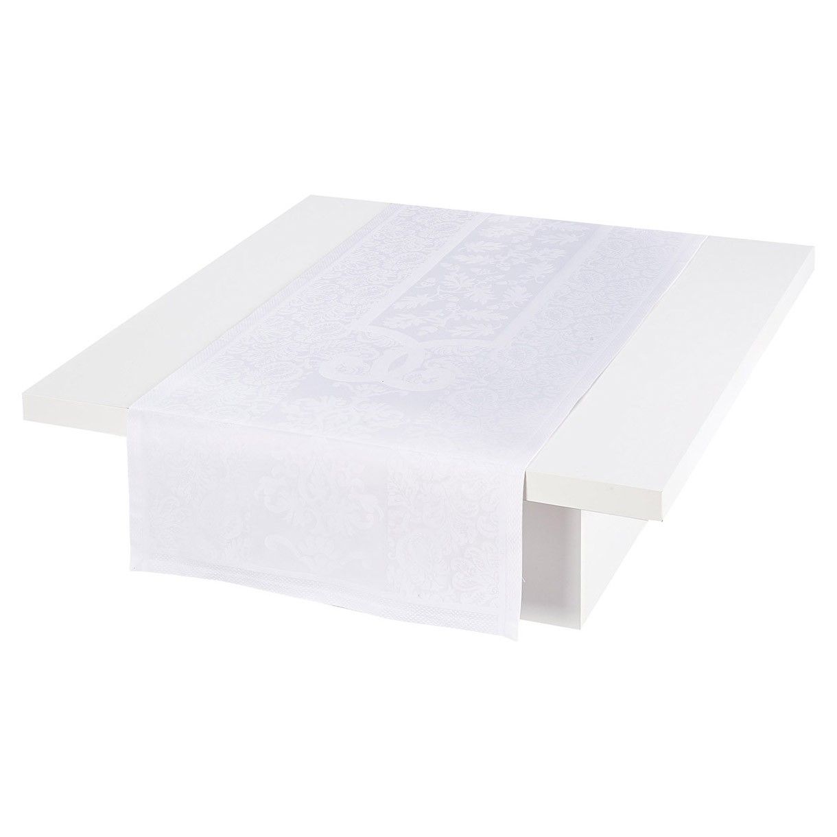 Siena tea towel 55cm 150cm Color white