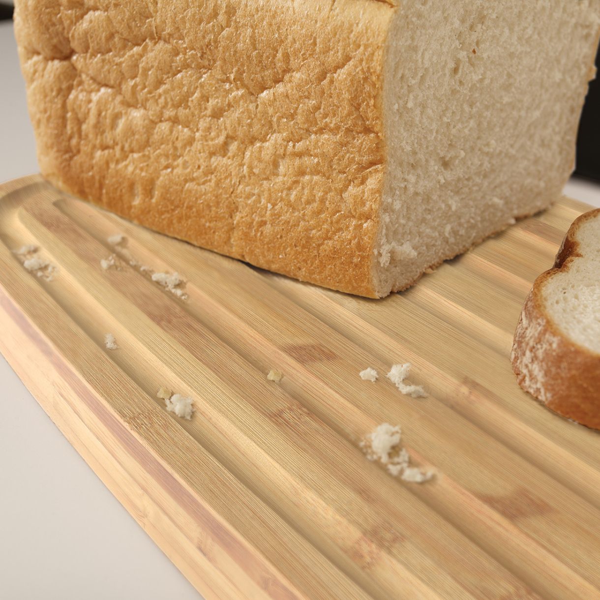 Bread box with bamboo lid Joseph Joseph Color black