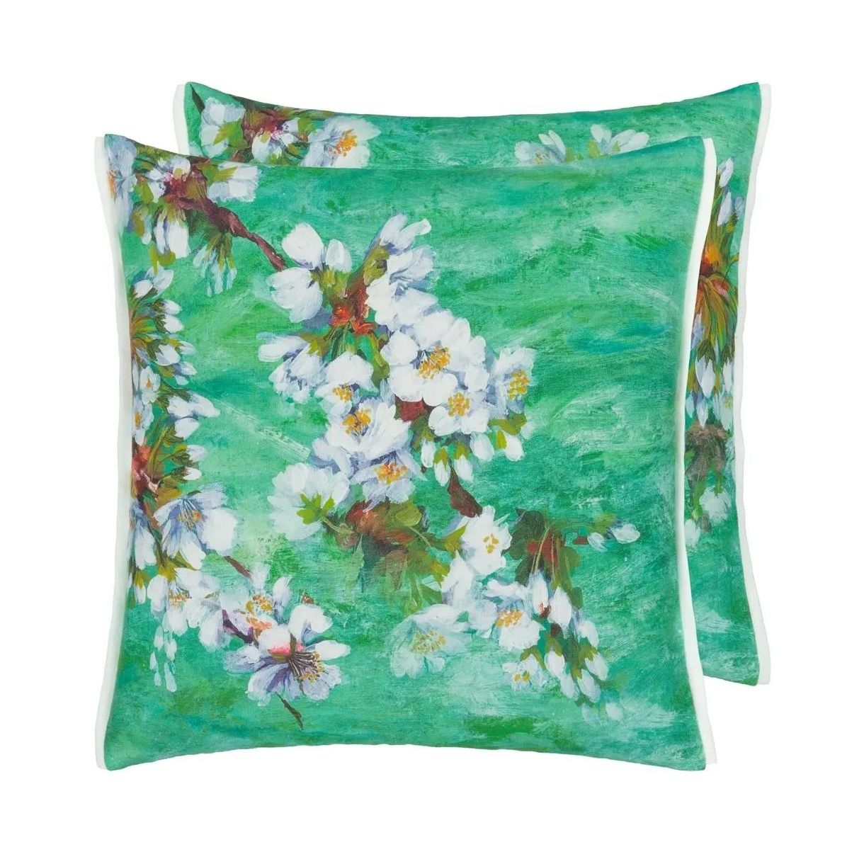 Fleur d'assam Pillow 55CM 55CM Color green