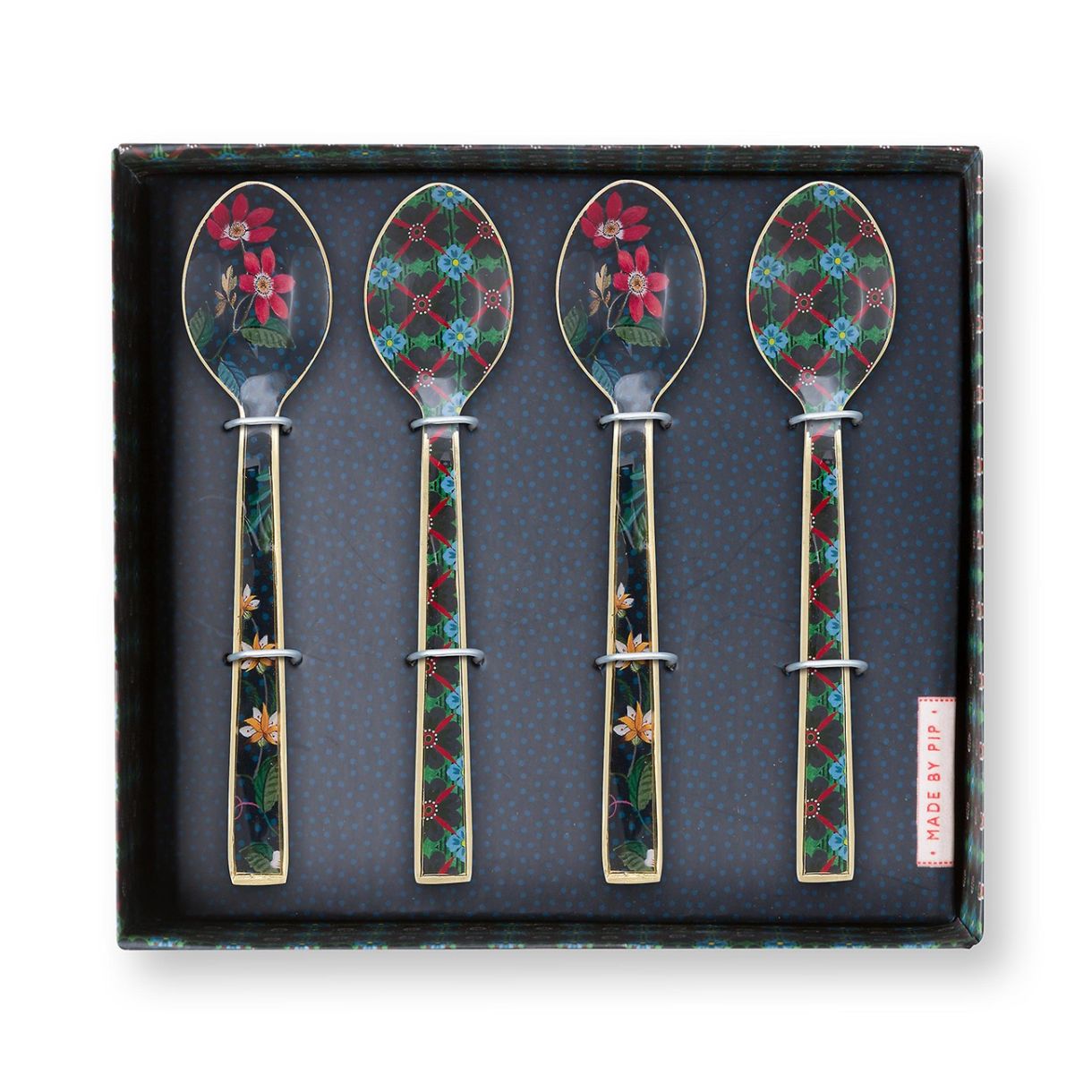 Κουτάλια Berry Blues 4 τεμάχια Χρώμα σκούρο μπλε