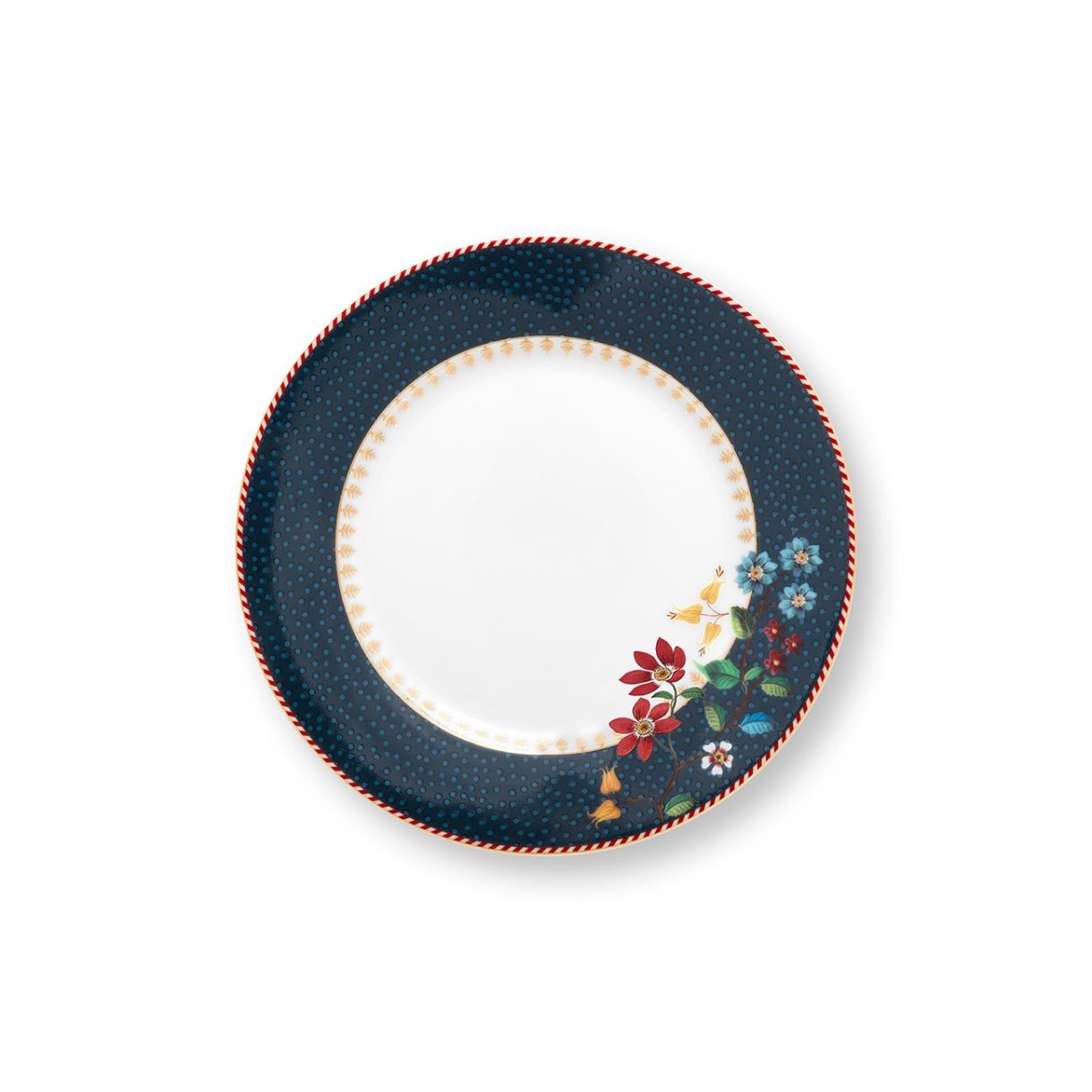 Πιάτο Berry Blues 17cm Χρώμα σκούρο μπλε