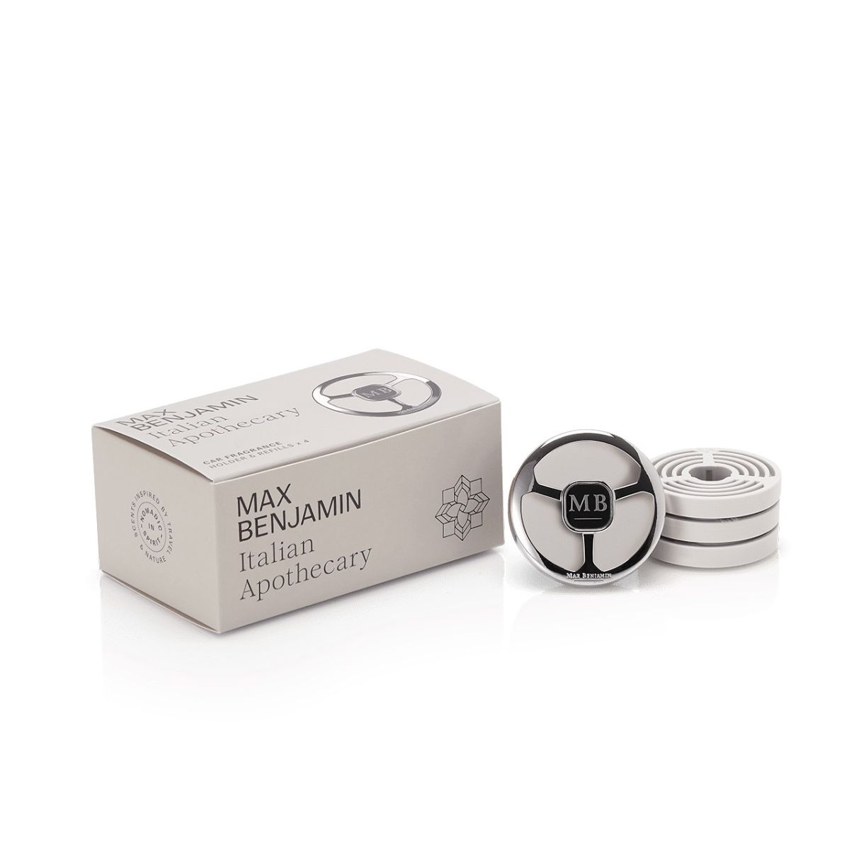 Car air freshener Italian Apothecary gift set