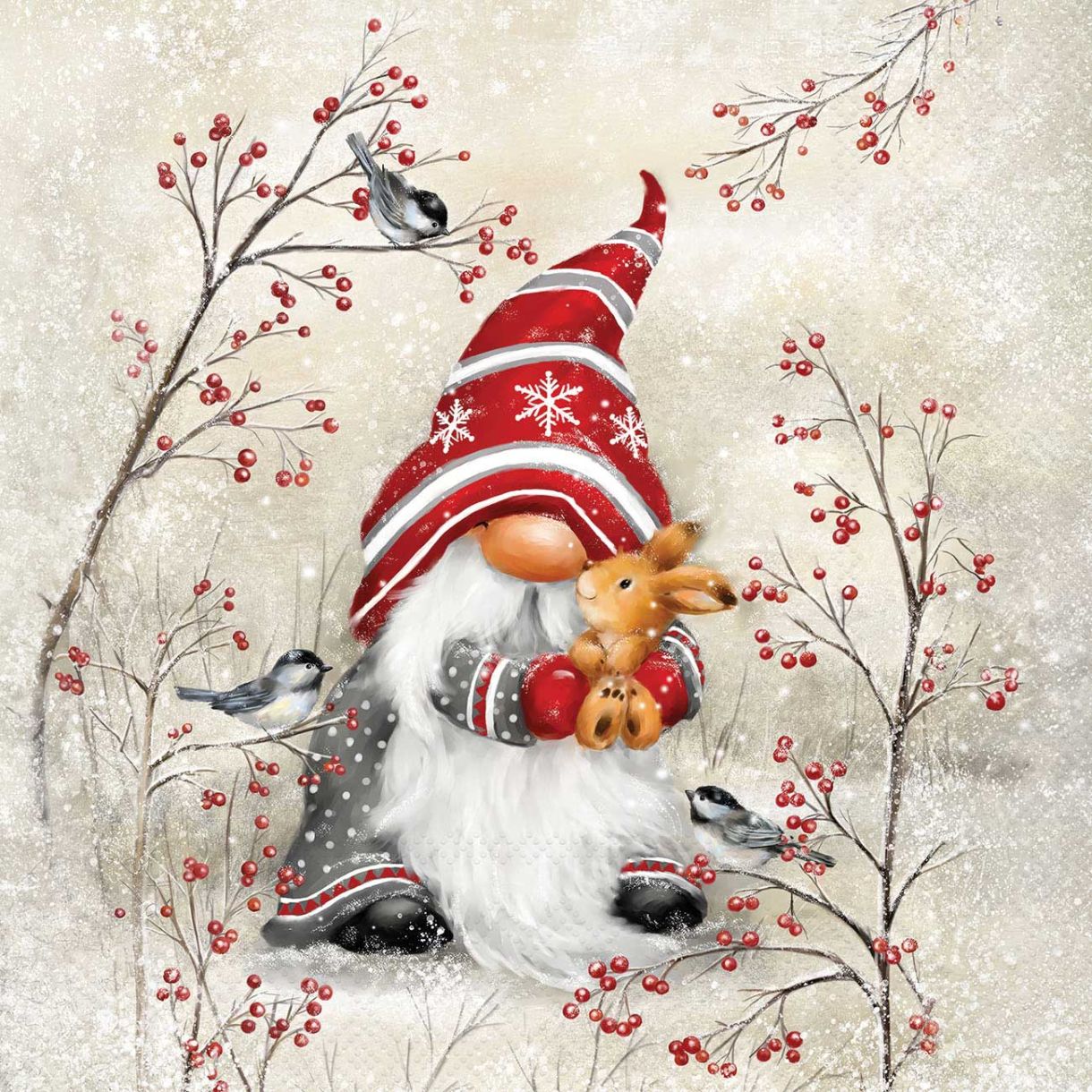 Салфетка 33см 33см 20бр Dwarf hug