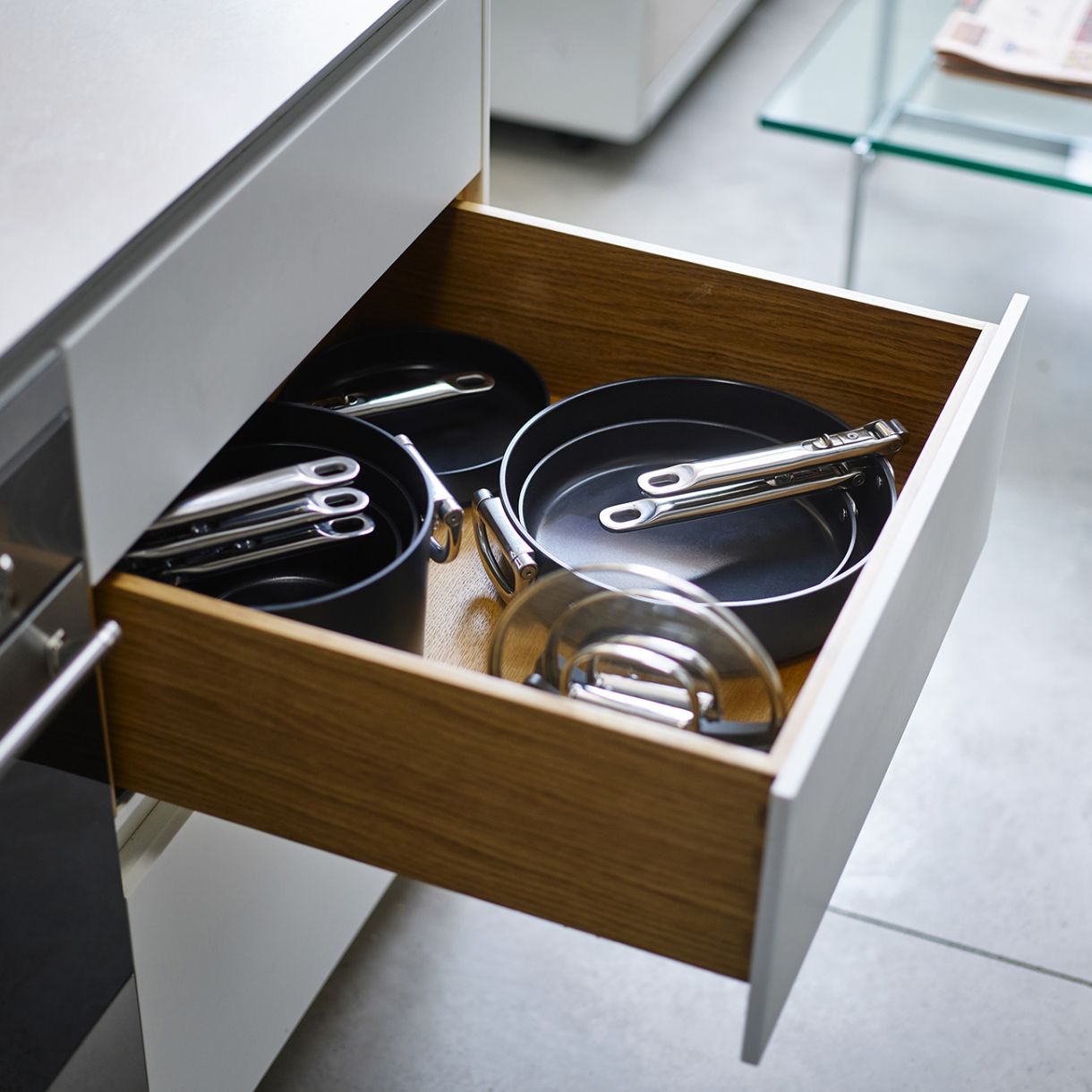 Тиган с керамично покритие Space 24см Цвят синьо