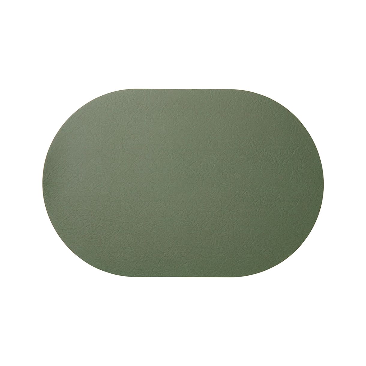 Serving mat Relevo eco leather Color green