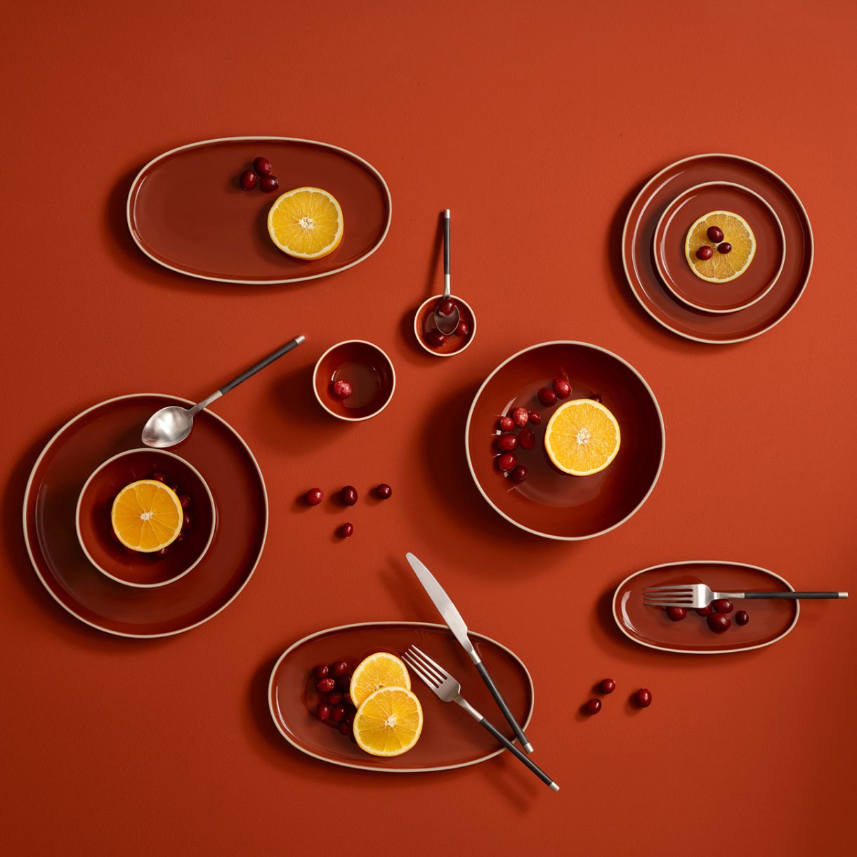 Чиния Semana 26,5см Цвят червено