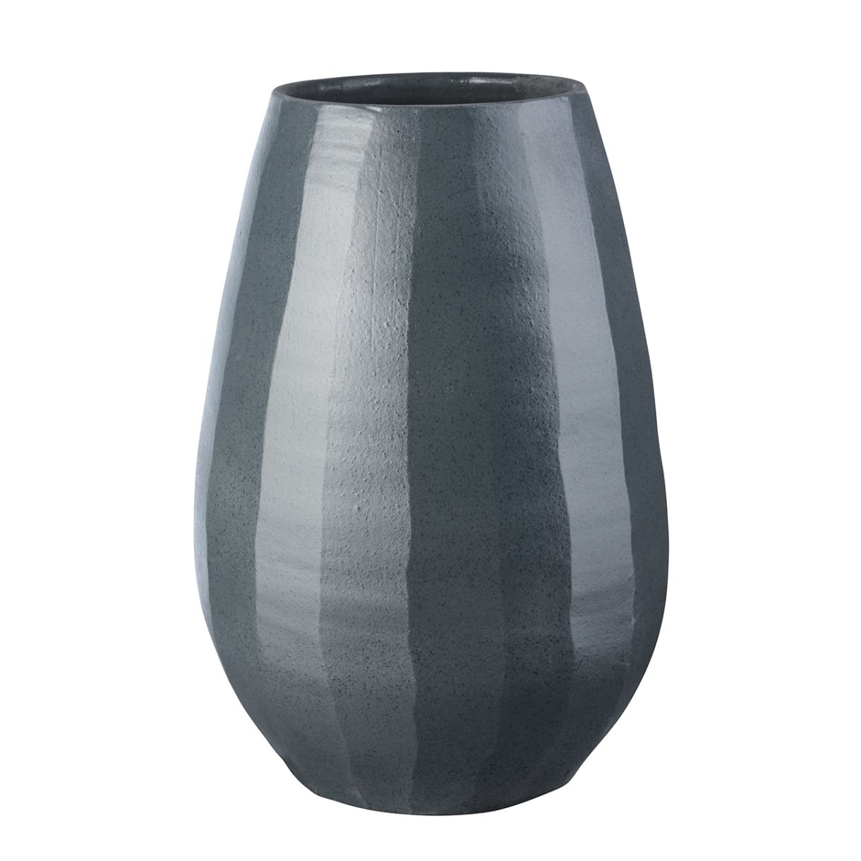 Βάζο Cliff 45cm Χρώμα γκρι