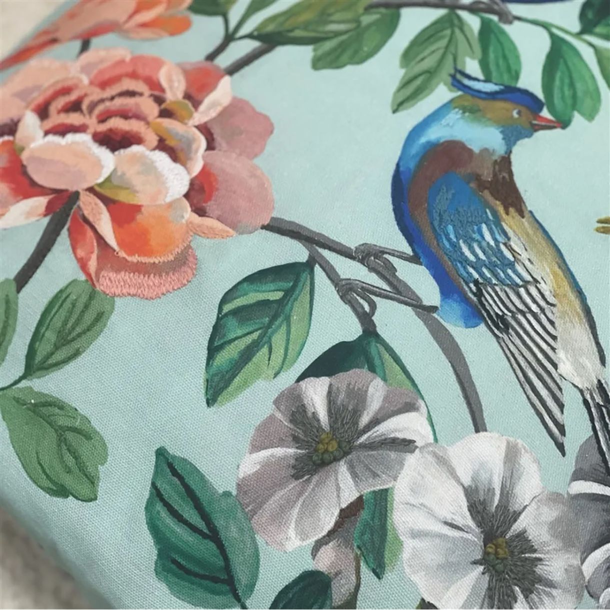 Pillow Miraflores Designers Guild Color pink