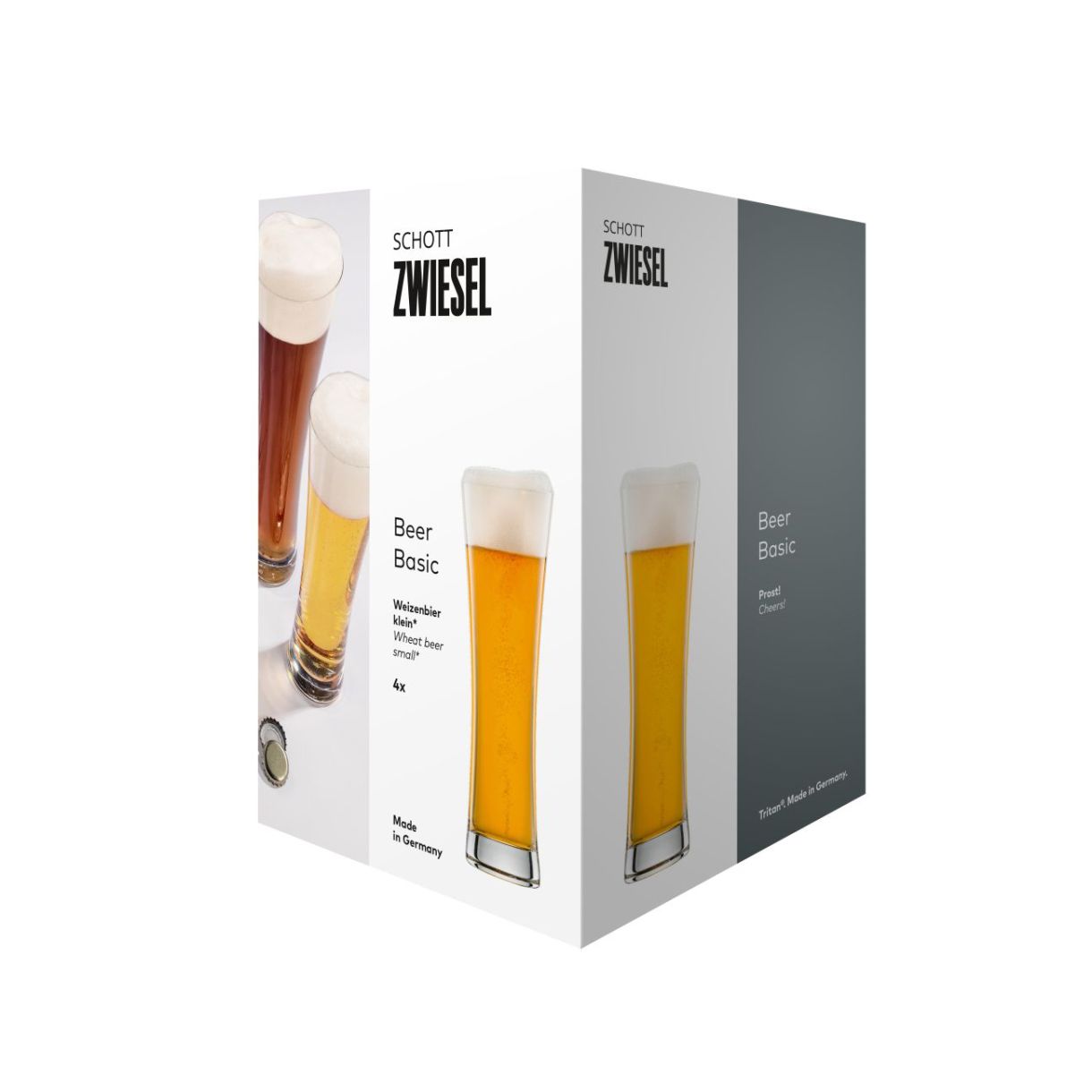 Beer glasses BASIC 4pcs