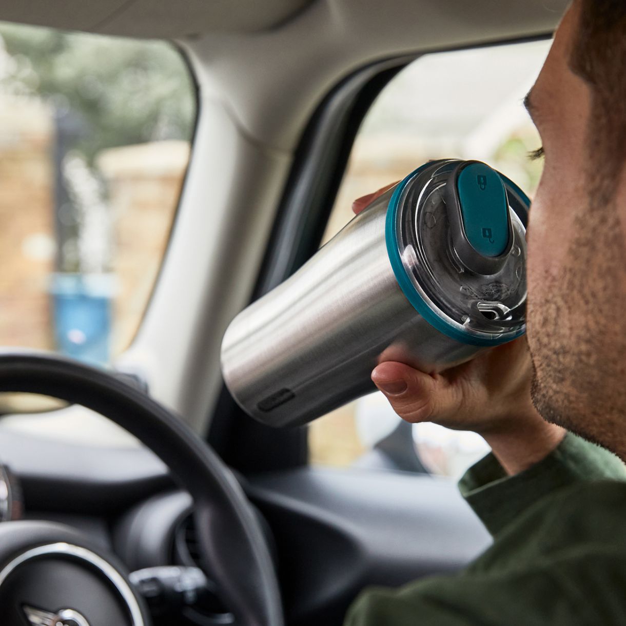 Термо чаша за път 0,600мл Цвят океан