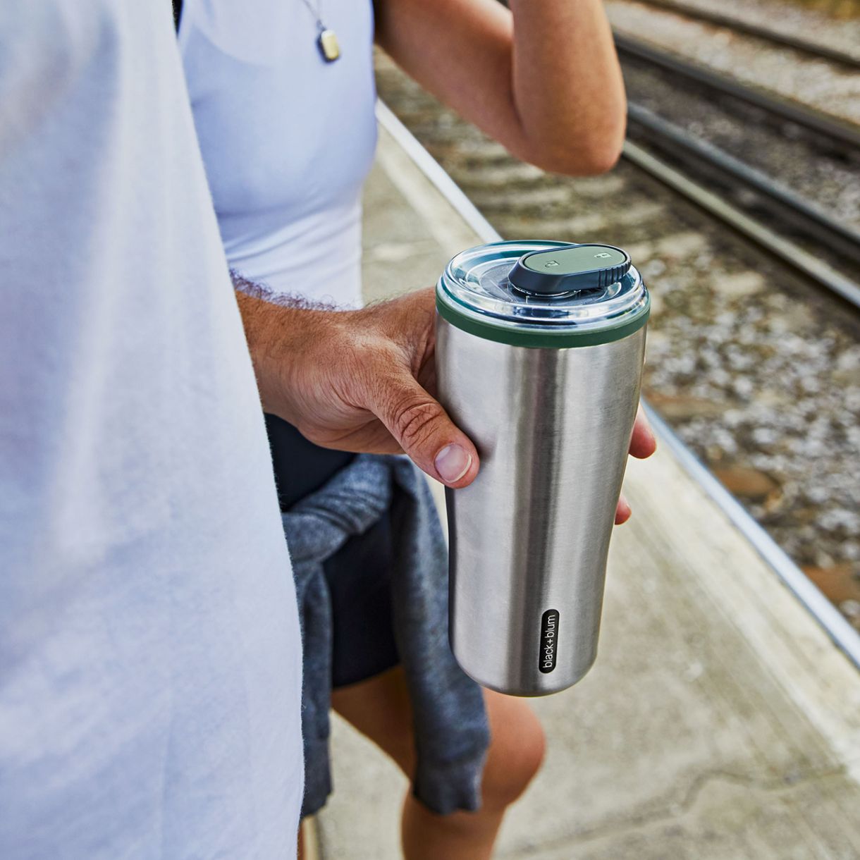 Термо чаша за път 0,600мл Цвят маслина