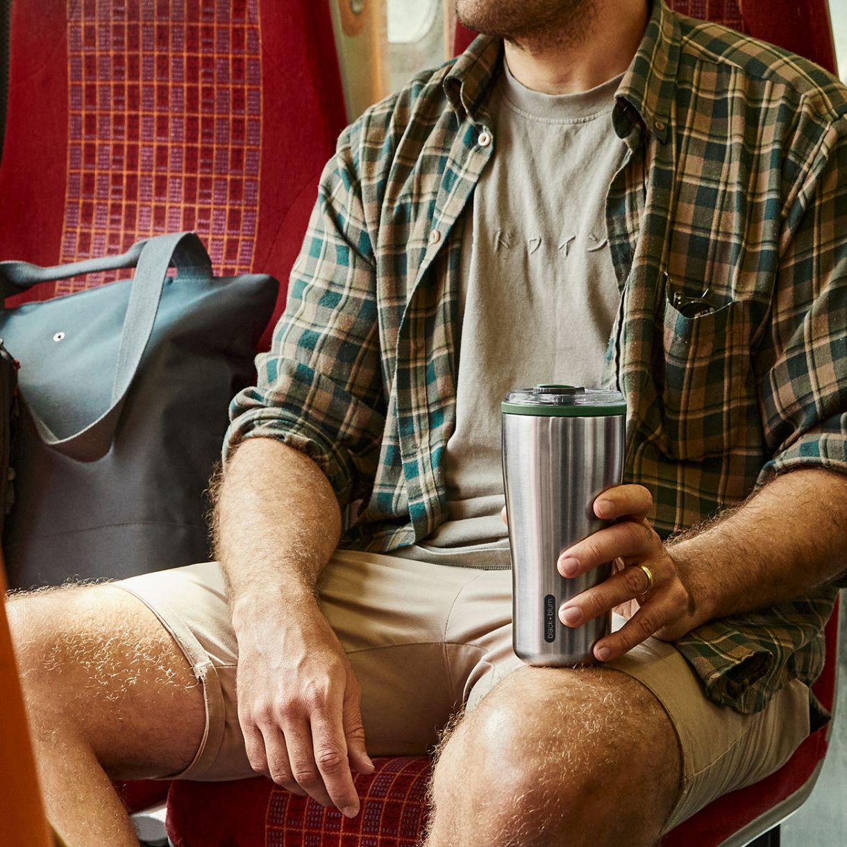 Термо чаша за път 0,600мл Цвят маслина