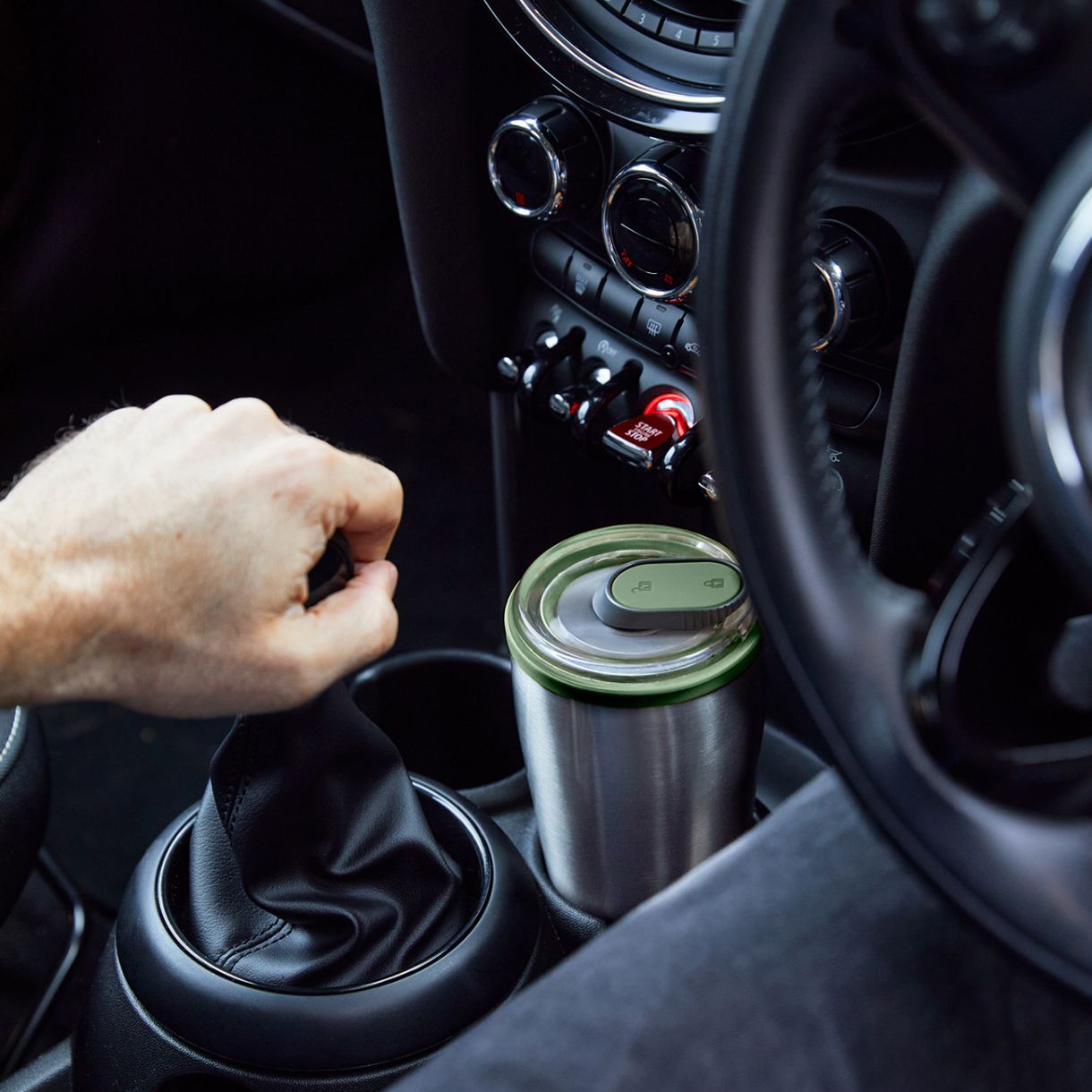 Термо чаша за път 0,600мл Цвят маслина