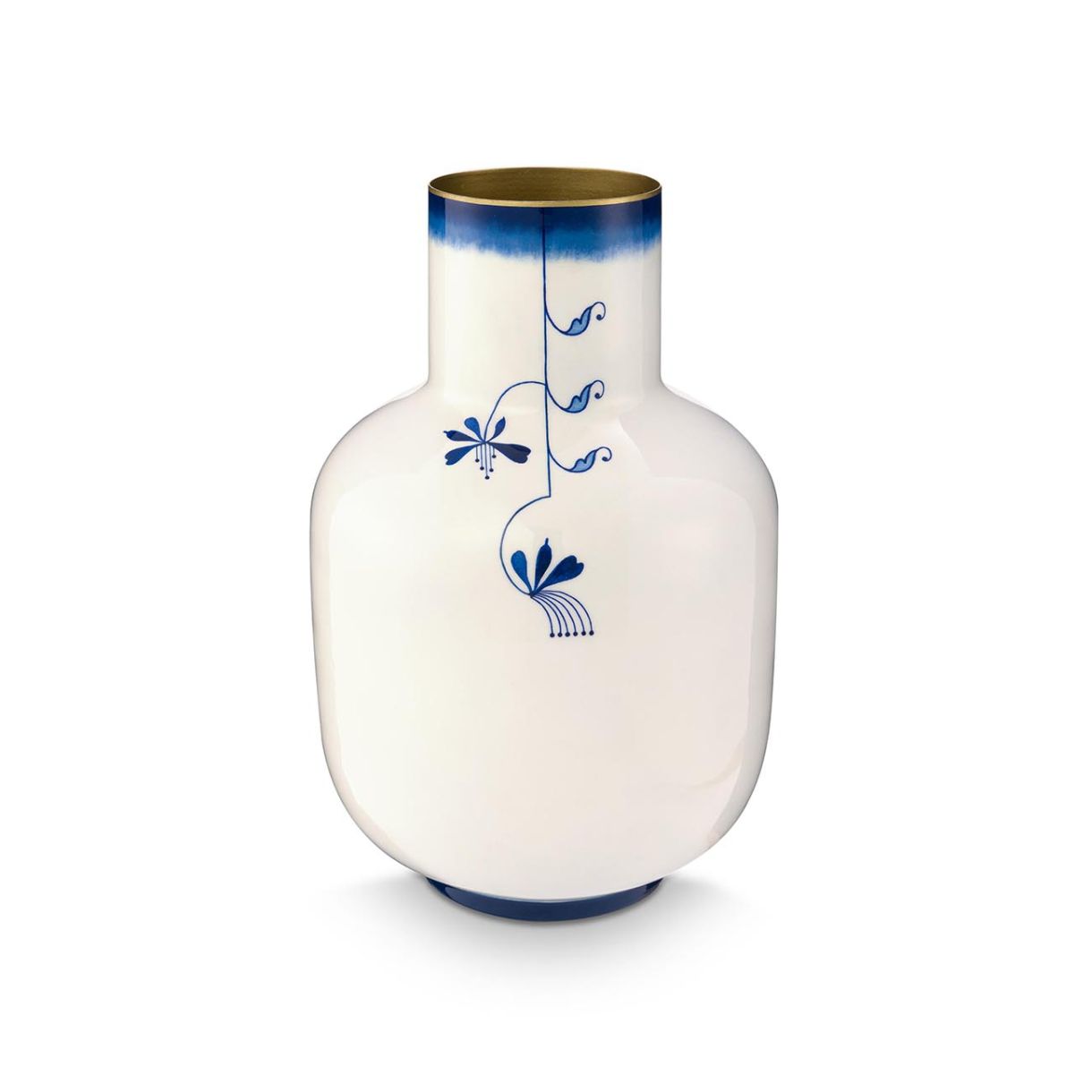 Βάζο Pip &amp; The Blue Bird 30cm Χρώμα λευκό