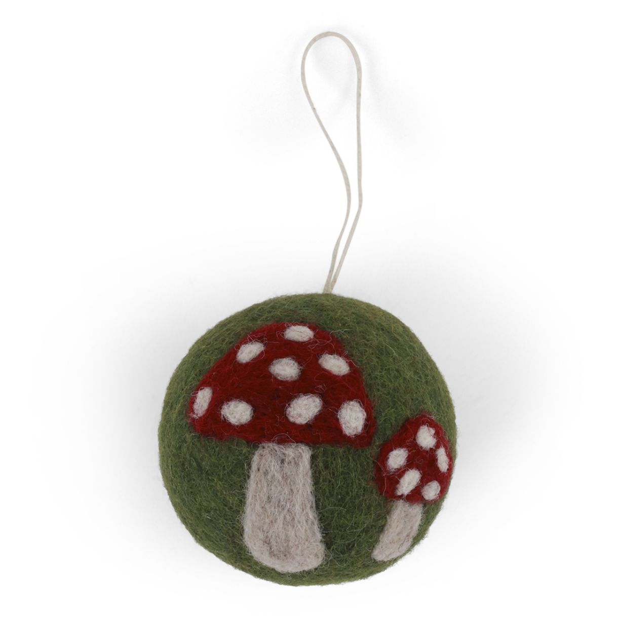 Χριστουγεννιάτικη μπάλα με σφουγγάρι