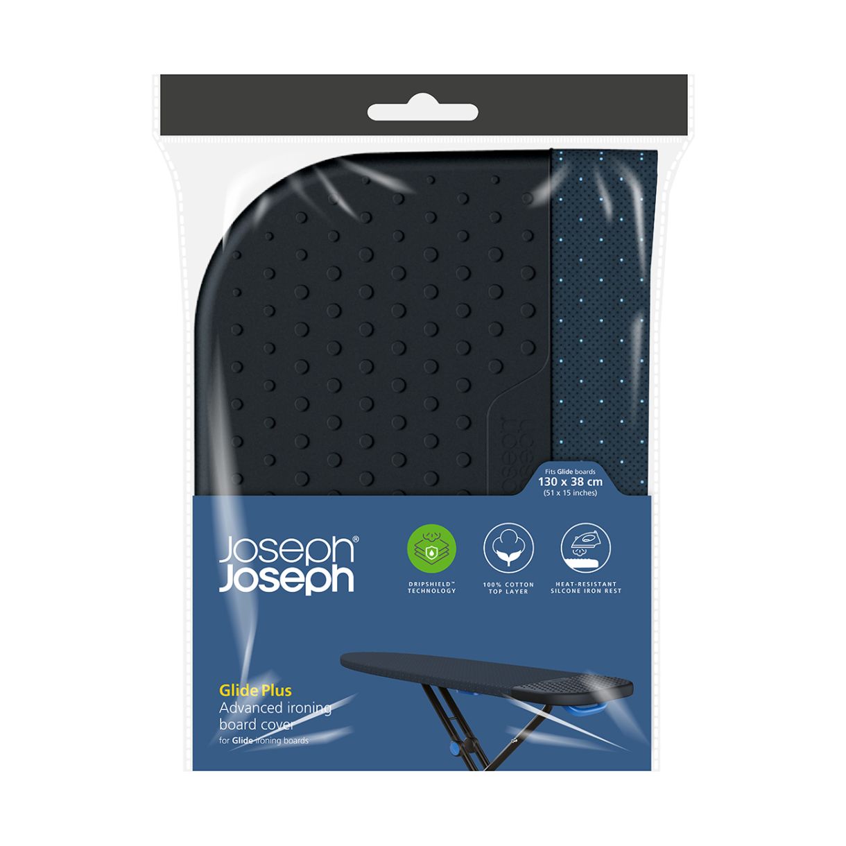 DripShield™ Replacement Ironing Board Cover 130cm 38cm