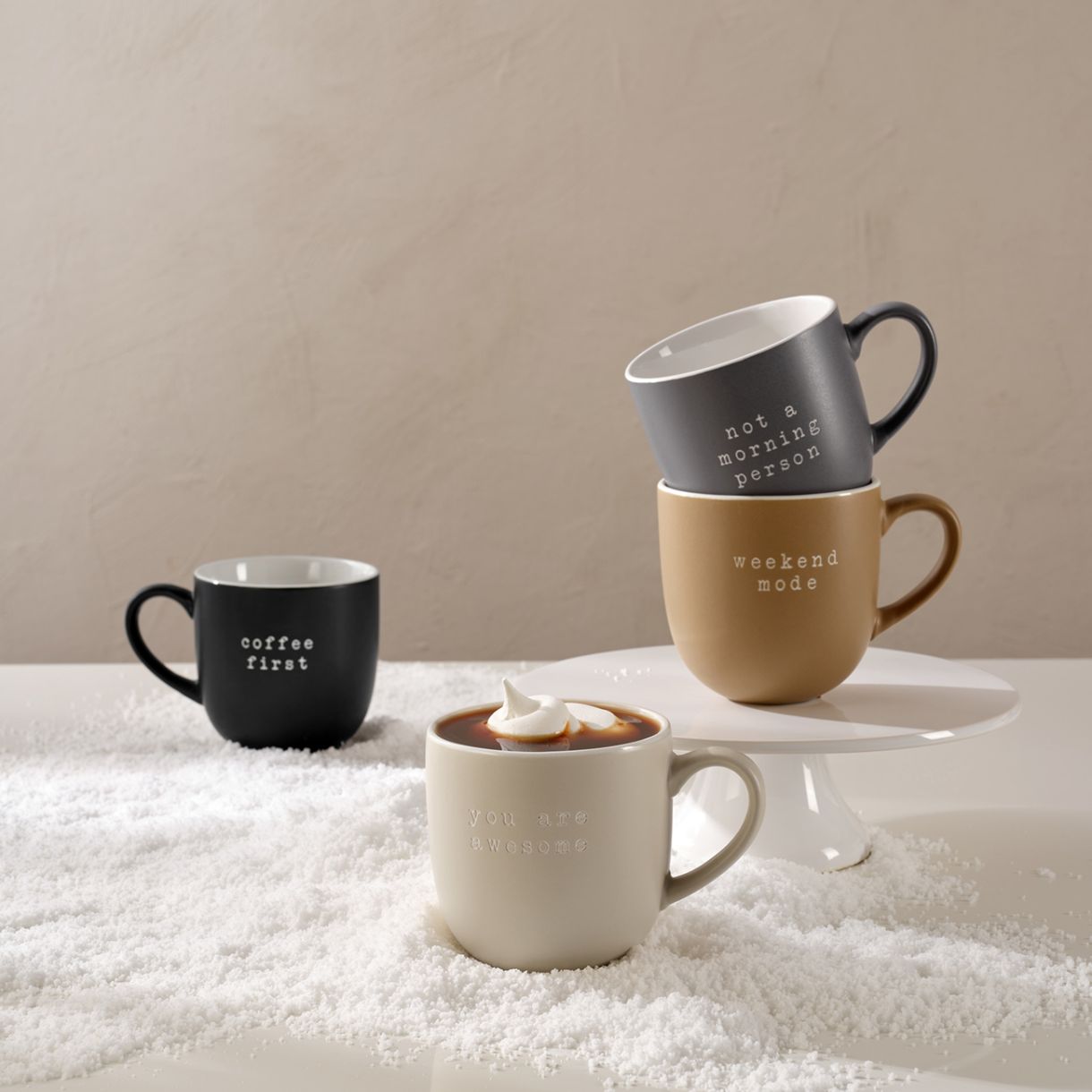 Чаша Hey! 0,350мл Цвят светло кафяво