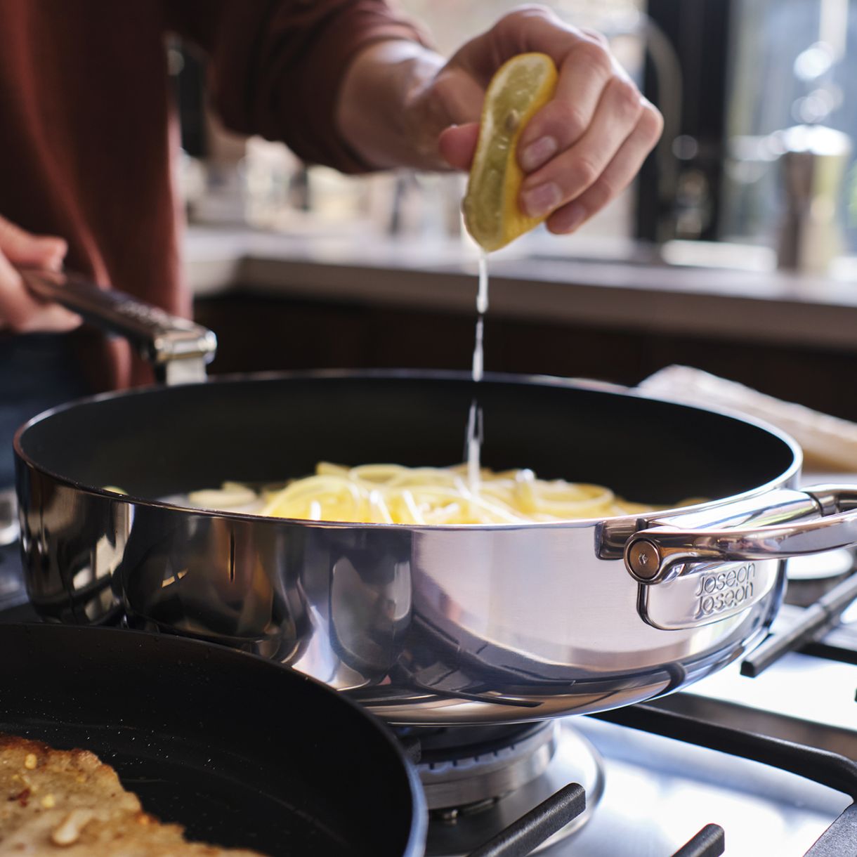 Ceramic coated frying pan Space 28cm steel