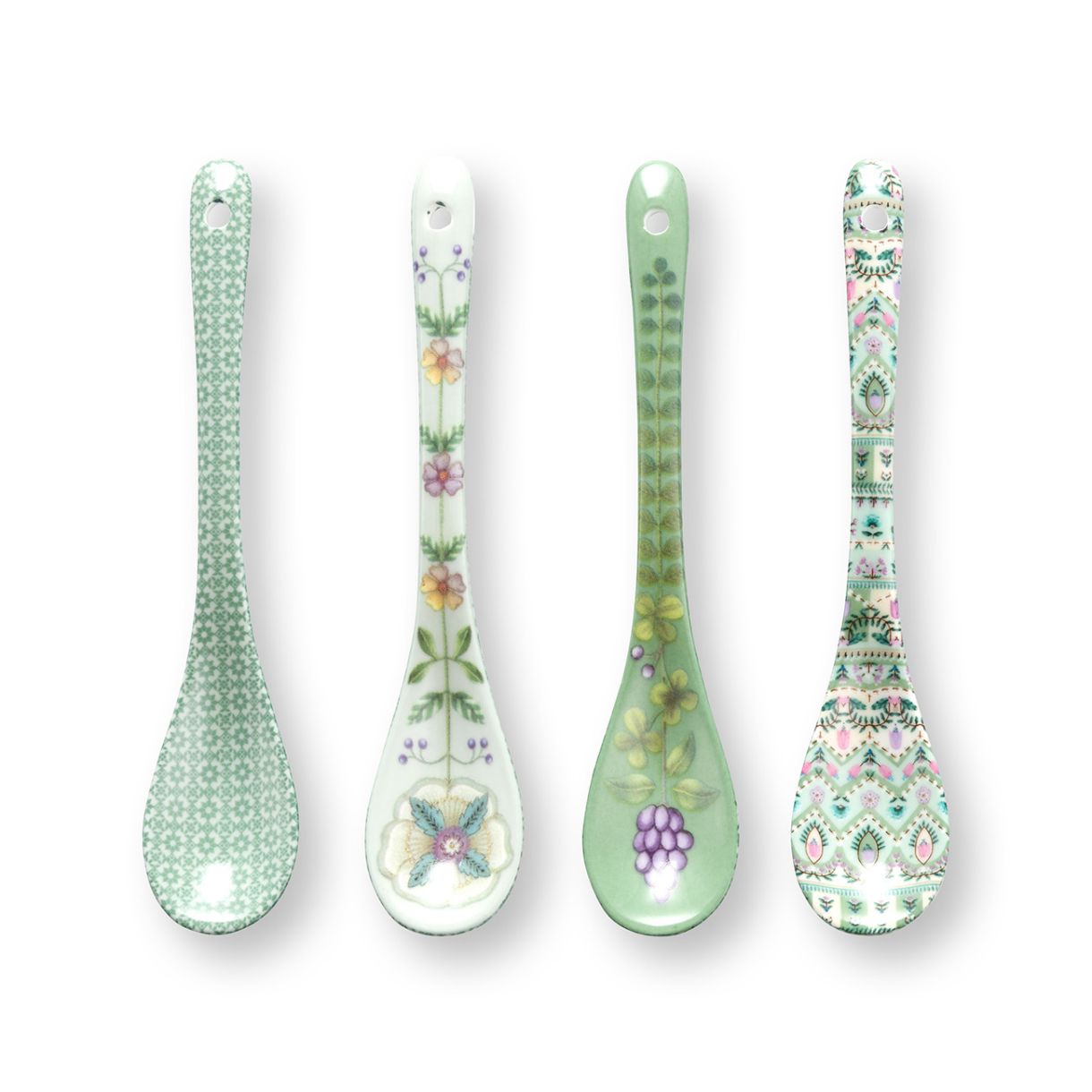Лъжички 6бр. Lily & Lotus Pip Studio Цвят зелено