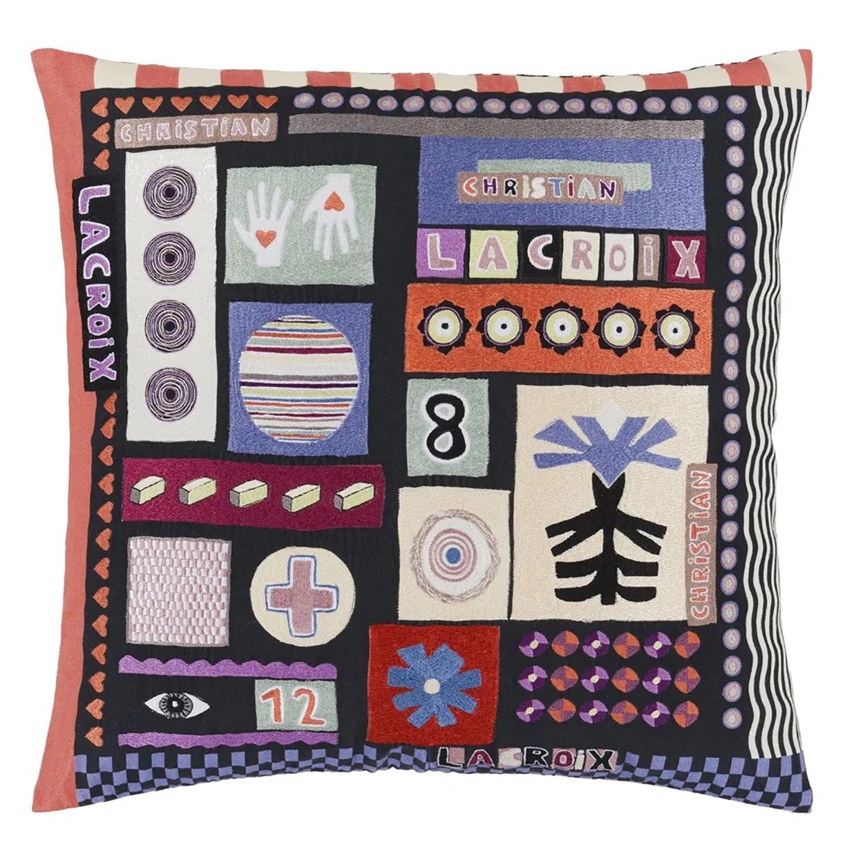 Cushion Bloc Note Mosaique Christian Lacroix Έγχρωμο πολύχρωμο