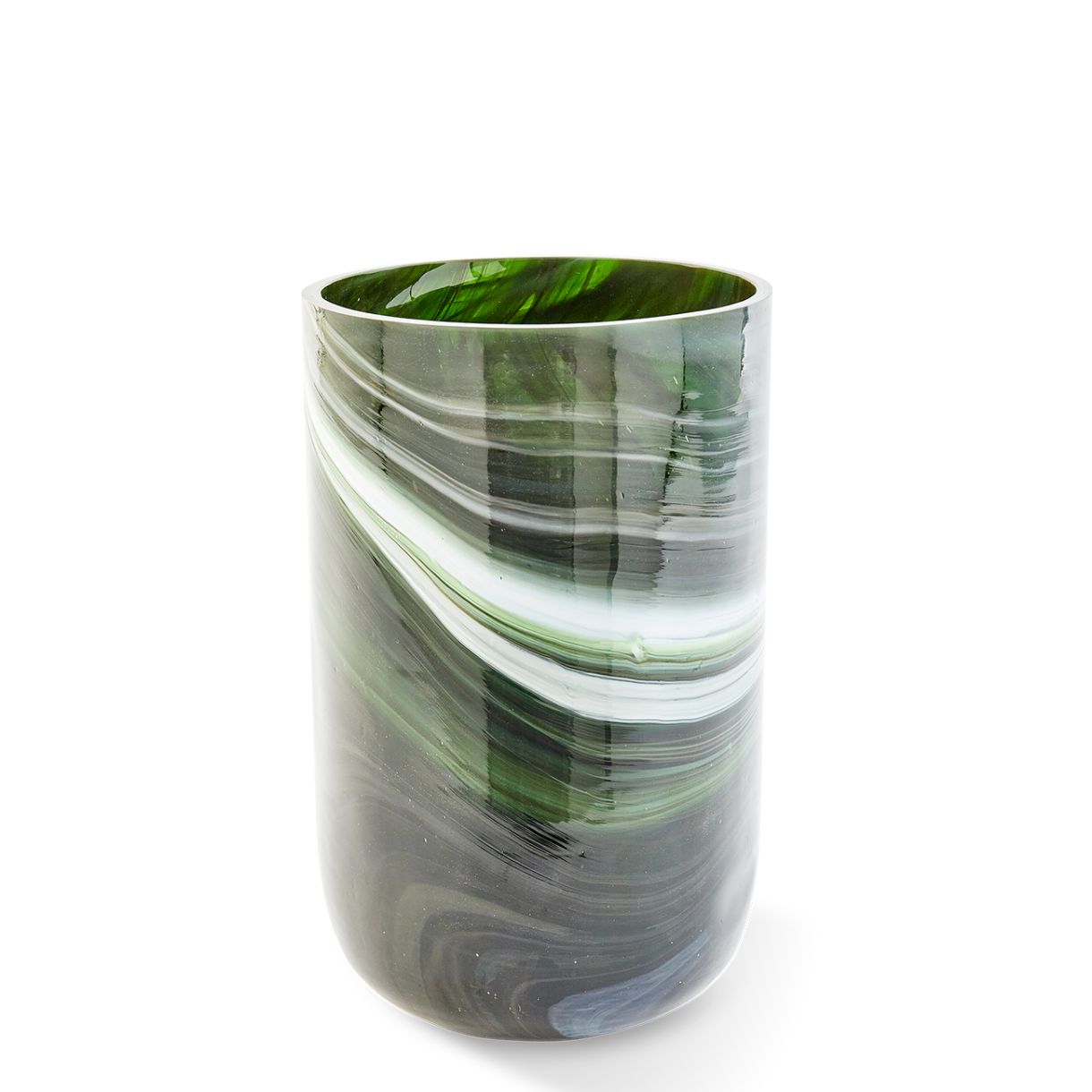 Βάζο από μάρμαρο και γυαλί M Polspotten