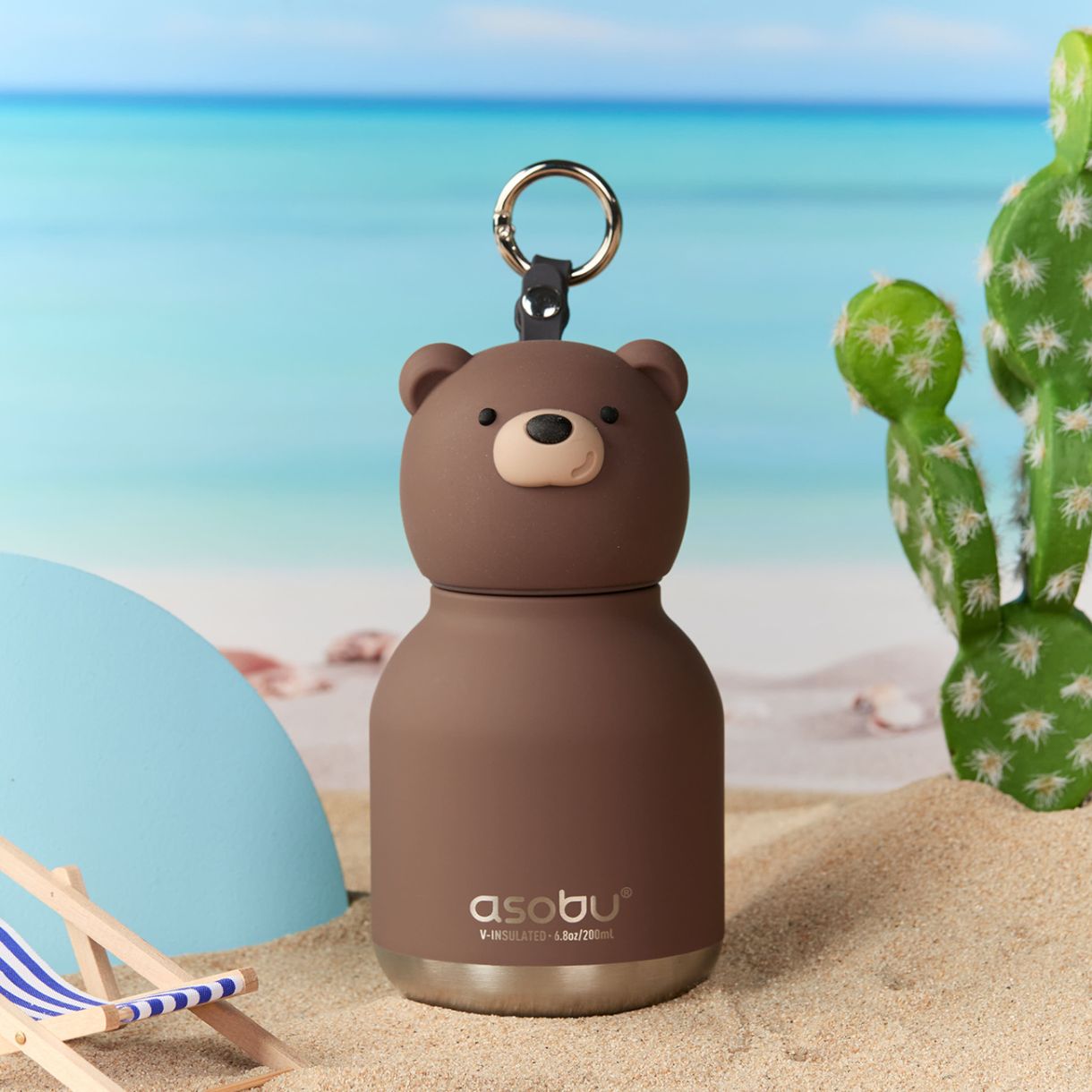 Thermos bottle mini Bestie by Asobu 0.200l Teddy bear motif