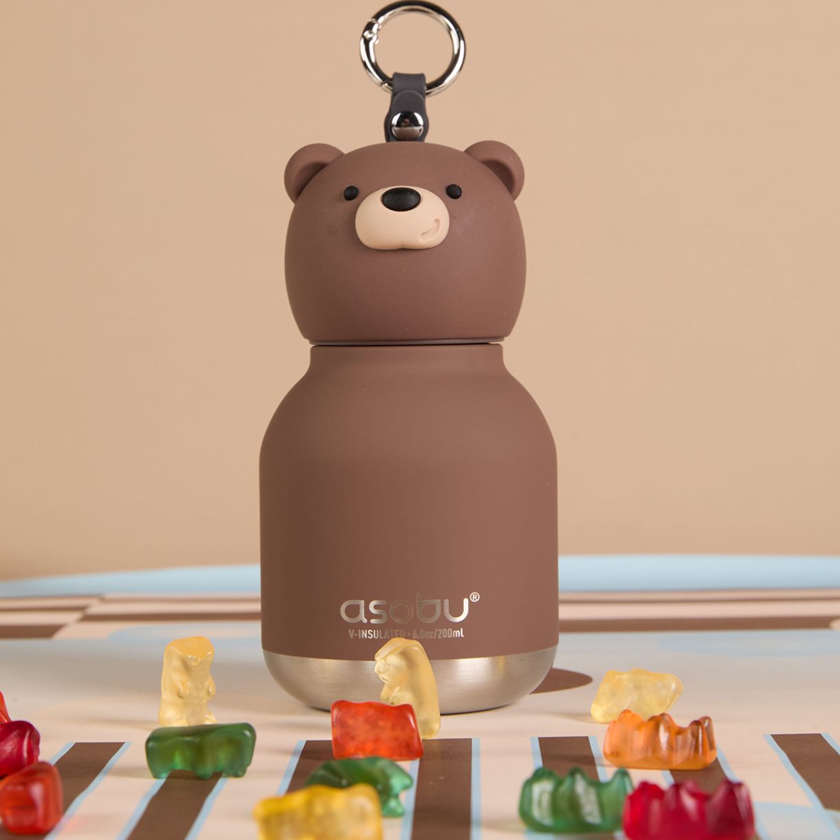 Thermos bottle mini Bestie by Asobu 0.200l Teddy bear motif