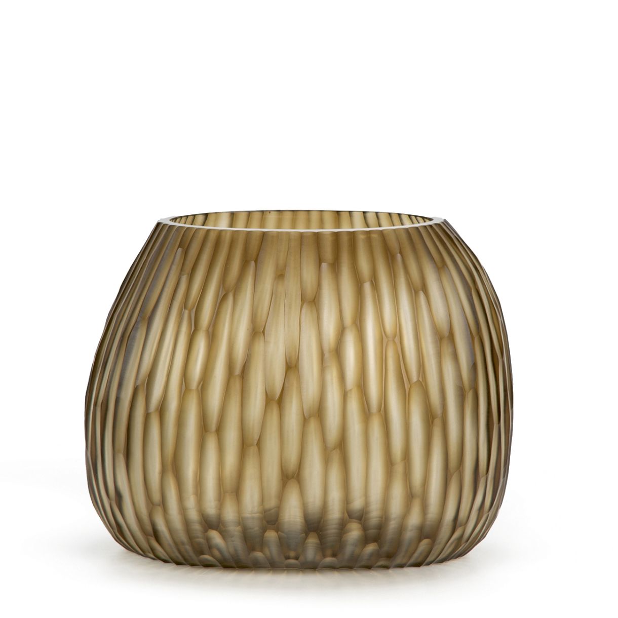 Vase Clemente round Guaxs Color gray