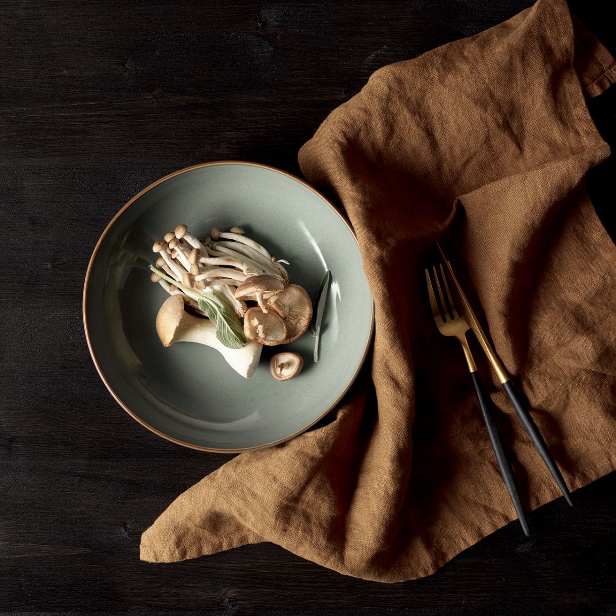 Pasta plate Saisons 21cm Asa Selection Eucalyptus color