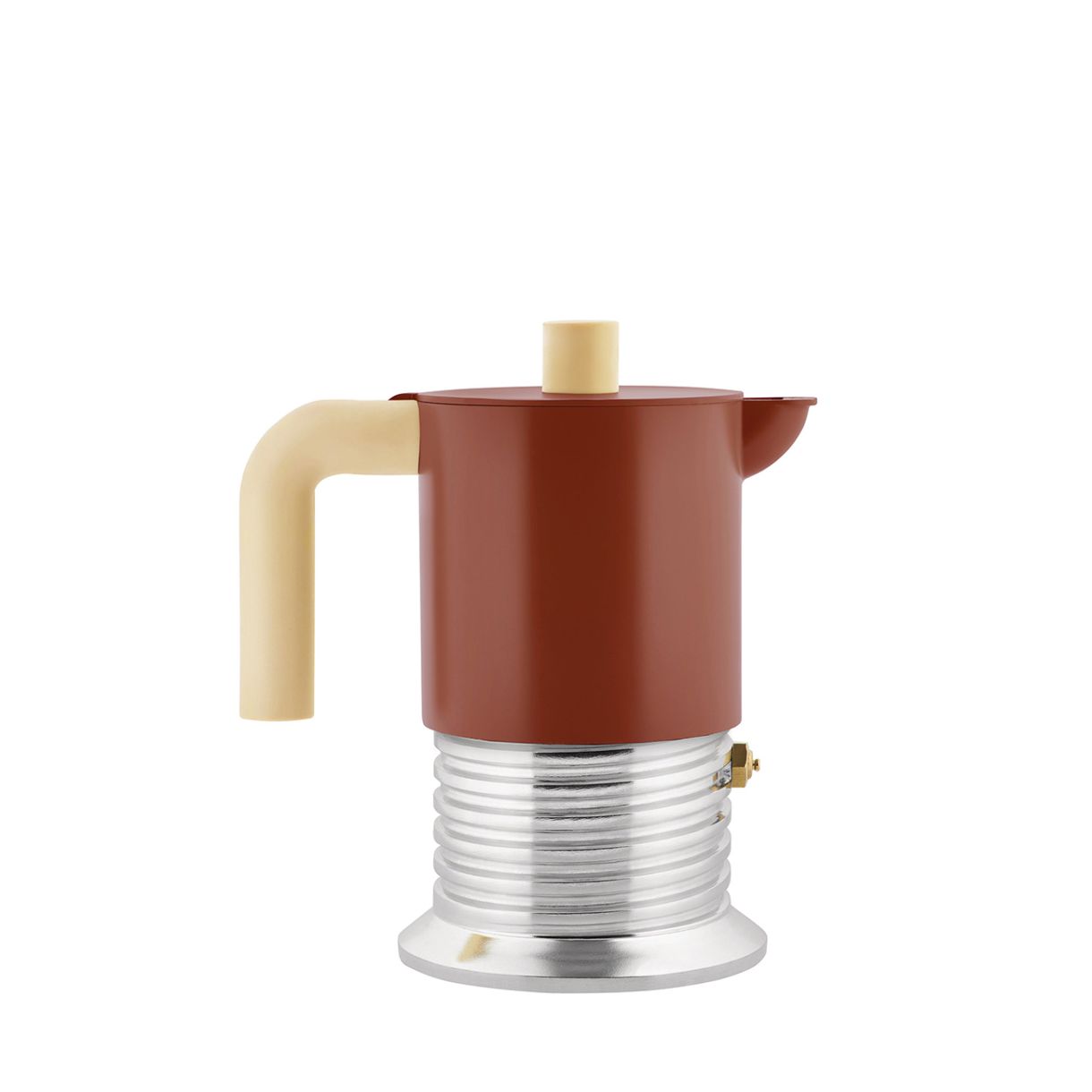 Кафеварка Vite 3 чаши Alessi Цвят кафяво
