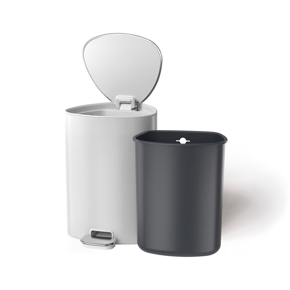 Κάδος απορριμμάτων EasyStore™ 5l Joseph Joseph Χρώμα λευκό