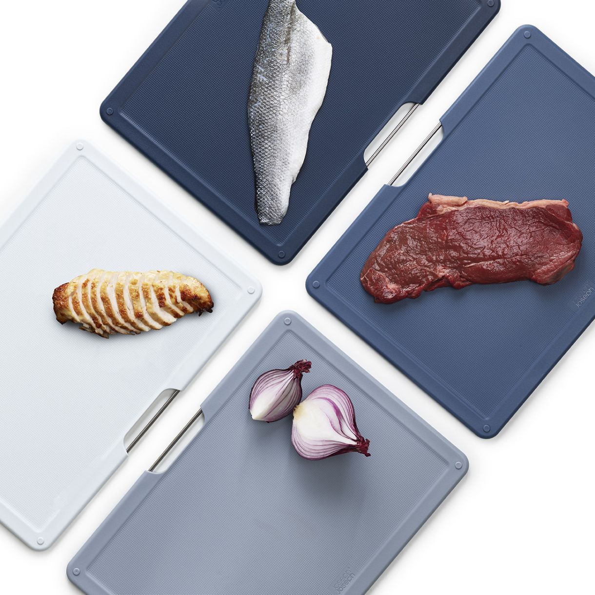 Folio™ Cutting Boards 4pcs. Graphite Color